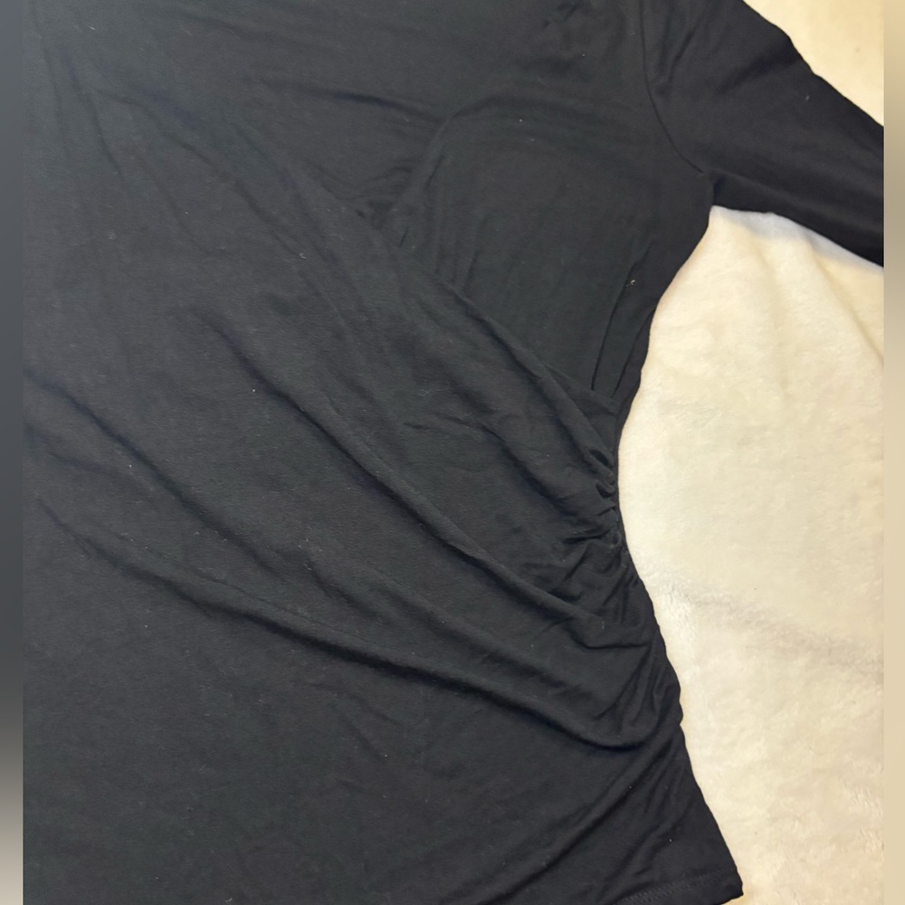 Kenneth Cole Reaction Black Women's Top Size Small EUC